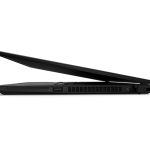 ThinkPad T14 (14″ Intel) Right profile view with top slightly open