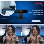 Webcam Logitech BRIO 4K Ultra HD