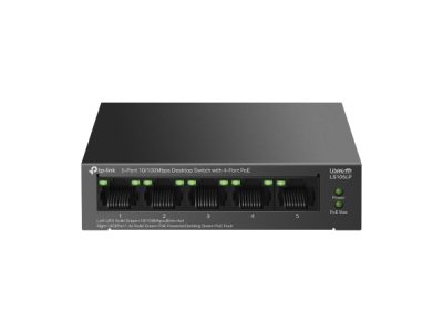 5-Port 10/100Mbps Desktop Switch with 4-Port PoE 1