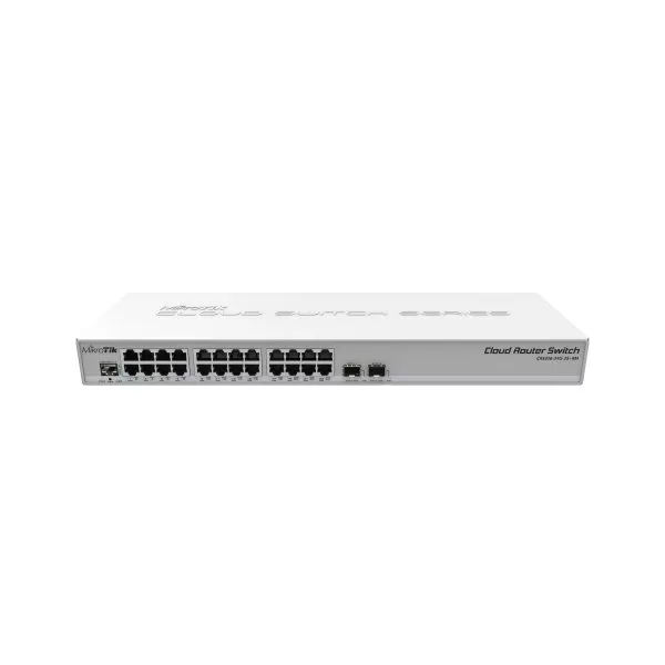 Mikrotik CRS326-24G-2S+RM – Bộ chuyển mạch 24 cổng đồng 10/100/1000BASE-T