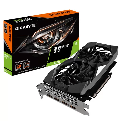 Card đồ họa Gigabyte GeForce GTX 1650 D6 Windforce OC 4G