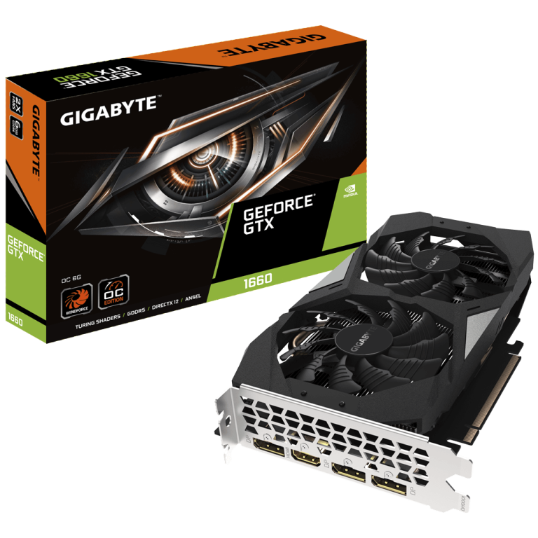 Card đồ họa Gigabyte N1660OC-6GD
