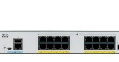 16-port 10/100/1000 Ethernet + 2-port 1G SFP Uplinks Switch Cisco C1000-16FP-2G-L