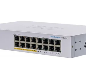 16-Port Gigabit Ethernet PoE Unmanaged Switch CISCO CBS110-16PP-EU