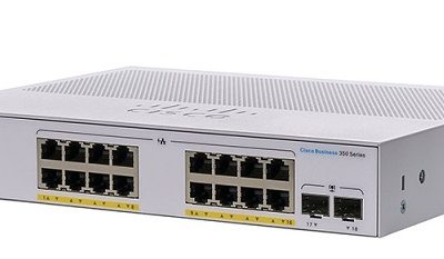 18-port Gigabit Ethernet PoE Managed Switch CISCO CBS350-16FP-2G-EU