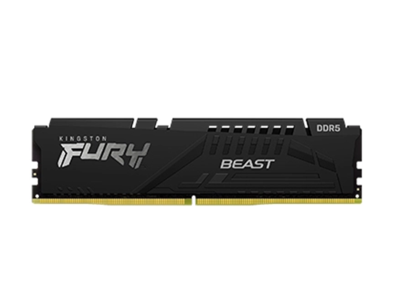 Ram PC Kingston Fury Beast Black 16GB 4800MHz DDR5 KF548C38BB-16