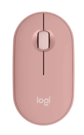 Chuột không dây Logitech Pebble Mouse 2 M350s hồng