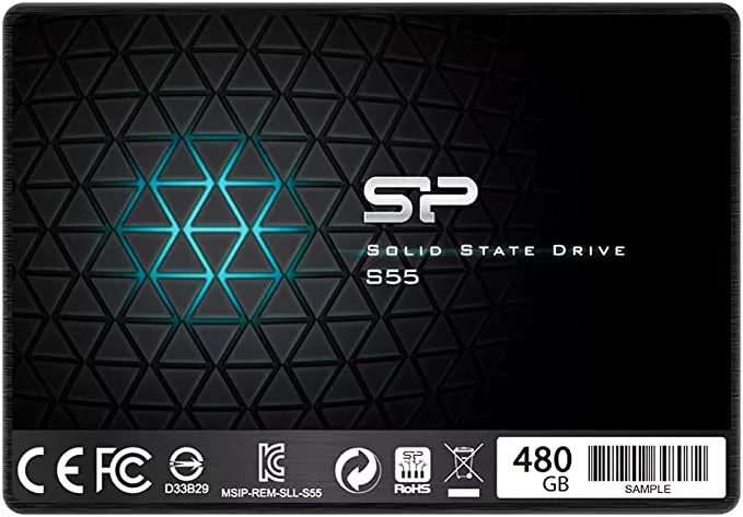 Ổ cứng gắn trong SSD Silicon Power S55 480GB 2.5inch SATA III SP480GBSS3S55S25