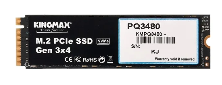Ổ cứng trong SSD Kingmax 1TB PQ3480 (Zeus M.2 2280 PCIe - Gen3x4)