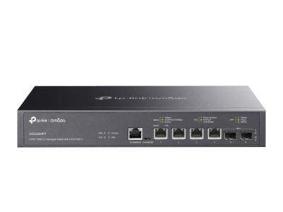 Omada 6-Port 10GE L2+ Managed Switch with 4-Port PoE++ 1