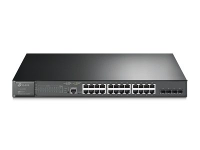 Switch Quản Lý JetStream L2 - 28 cổng Gigabit với 24 cổng PoE+ 1