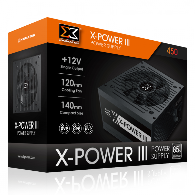 Nguồn PC Xigmatek X-POWER III 450 EN45969 400W