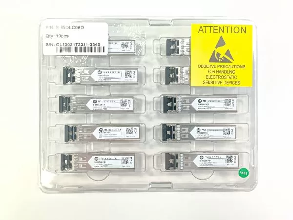 Bộ thu phát quang SFP MikroTik S-85DLC05D
