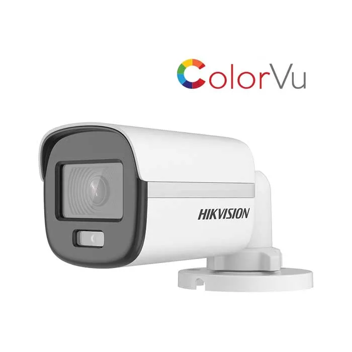 Camera HDTVI ColorVu 2MP HIKVISION DS-2CE10DFT-F