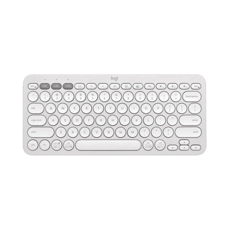 Bàn phím không dây Logitech Pebble Keys 2 K380s trắng