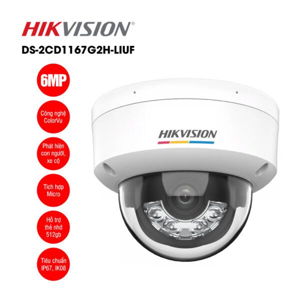 HIKVISION DS-2CD1167G2H-LIUF