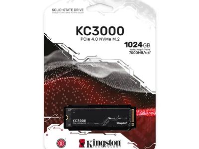 Ổ cứng SSD Kingston KC3000 1024GB NVMe M.2 2280 PCIE 4.0 (SKC3000S/1024G)