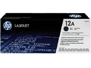 Mực in laser trắng đen HP 12A LaserJet Q2612A