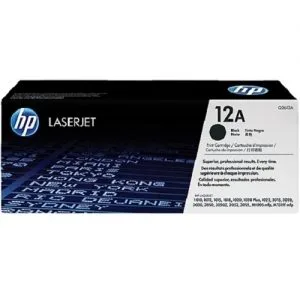 Mực in laser trắng đen HP 12A LaserJet Q2612A