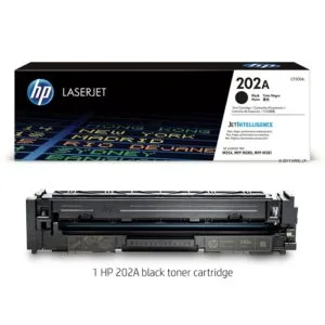 Mực in HP laser màu 202A LaserJet M254 Black CF500A