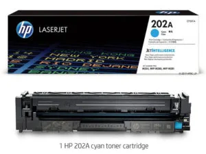 Mực in HP laser màu 202A LaserJet M254 Cyan CF501A