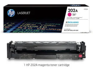 Mực in HP laser màu 202A LaserJet M254 Magenta CF503A