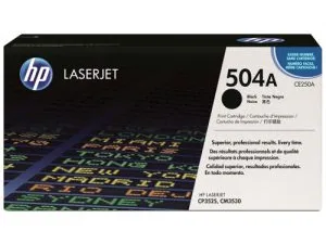 Mực in HP 504A laser màu CP3525-3530 CE250A