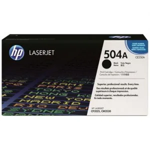 Mực in HP 504A laser màu CP3525-3530 CE250A