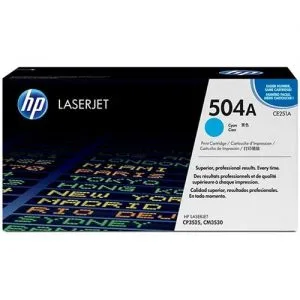 Mực in HP 504A laser màu CP3525-3530 CE251A