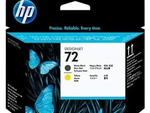 Đầu phun HP 72 Matte Black and Yellow C9384A