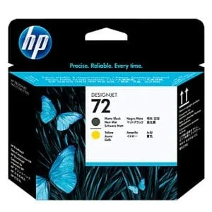 Đầu phun HP 72 Matte Black and Yellow C9384A