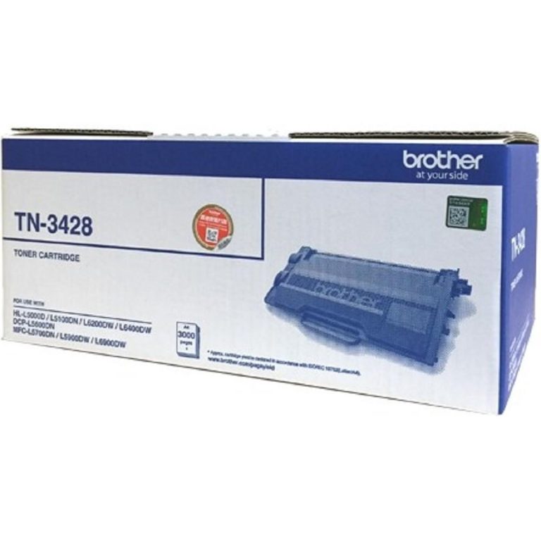 Mực in laser trắng đen Brother TN-3428