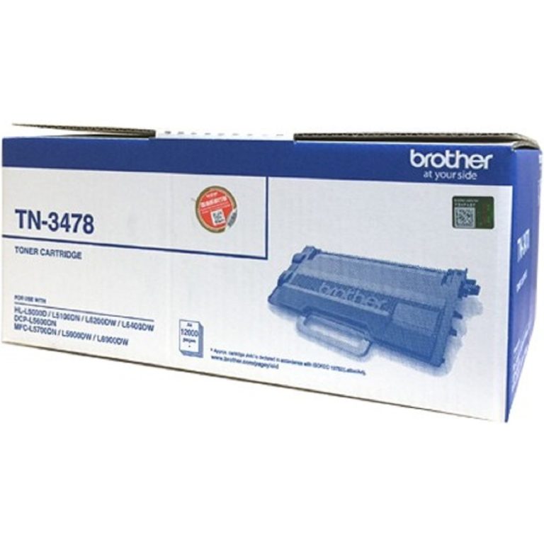 Mực in laser trắng đen Brother TN-3478