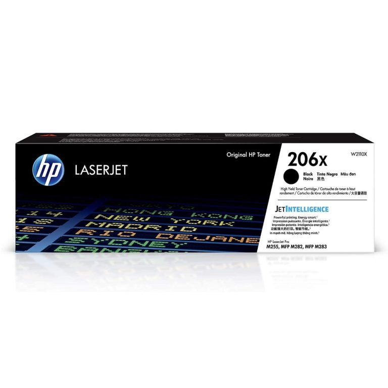 Mực in HP 206X LaserJet M255-M282-M283 Black W2110X