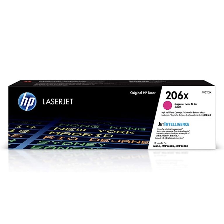 Mực in HP 206X LaserJet M255-M282-M283 Magenta W2113X
