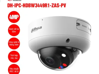 DAHUA DH-IPC-HDBW3449R1-ZAS-PV