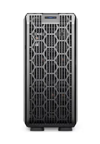 Server Dell PowerEdge T350 8X3.5INCH CHASSIS/ XEON E-2334 / 8GB / 2TB HDD/ IDRAC9/EXPRESS 15G/ PERC H755/ DVDRW/ HP PS 600W/ POWERCORD/48MTHS
