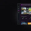 Màn hình điều khiển hiển thị màn hình chính của Gaming Hub, với nhiều trò chơi và ứng dụng có sẵn, trong các danh mục như "Xbox Game Pass" và "Đã chơi gần đây".