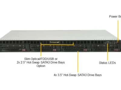 SuperServer SYS-5019P-MR