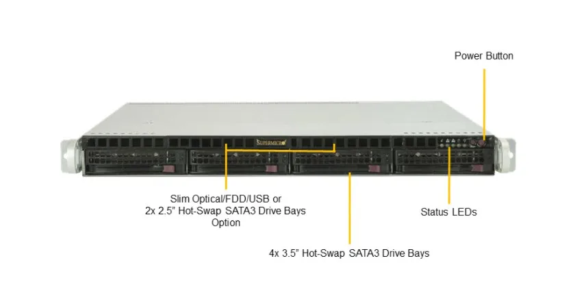 SuperServer SYS-5019P-MR