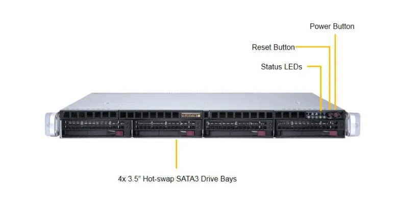 SuperServer SYS-6019P-MT