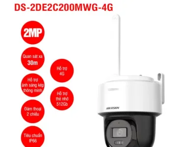 HIKVISION DS-2DE2C200MWG-4G