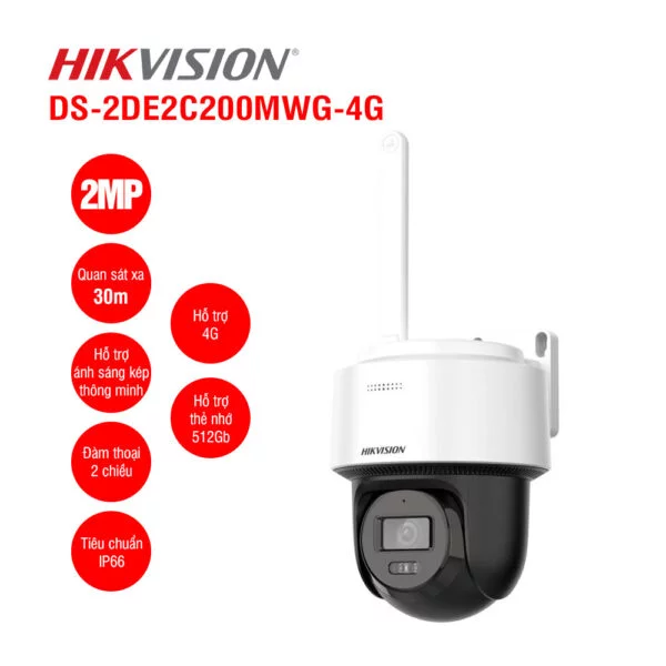 HIKVISION DS-2DE2C200MWG-4G