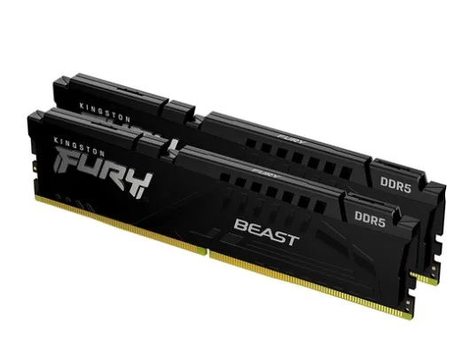Ram PC Kingston 32GB 5600MHz DDR5 Fury Beast RGB K2 KF556C40BBAK2-32