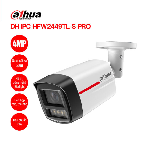 DAHUA DH-IPC-HFW2449TL-S-PRO