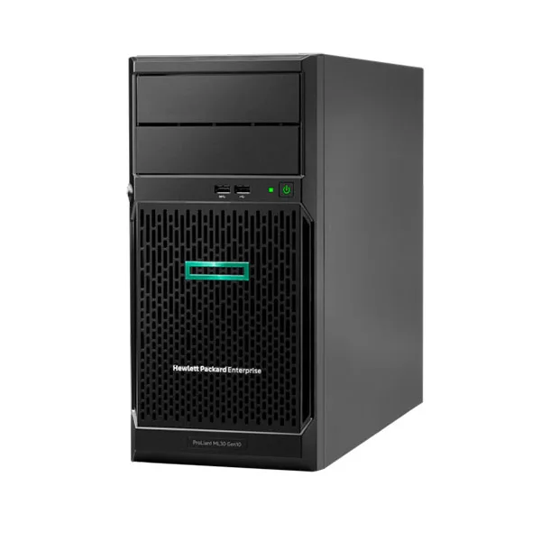 hpe proliant ml30 gen10 server front