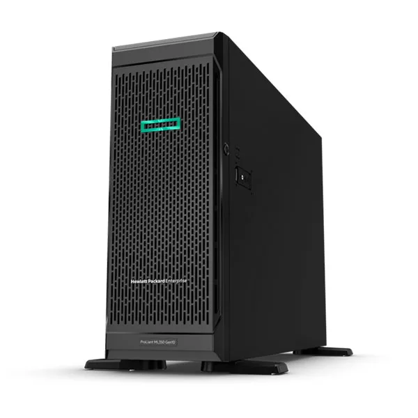 hpe proliant ml350 gen10 server front