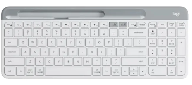 Bàn phím không dây Logitech K580 Slim Multi-Device Wireless White 920-009211