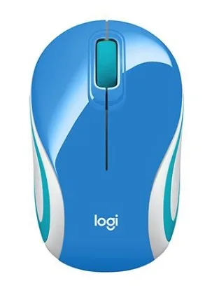 Mouse Logitech M187 Wireless - Blue (910-002743)