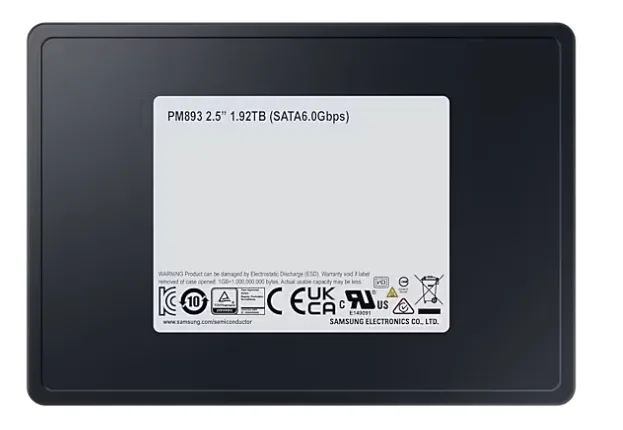Ổ cứng gắn trong SSD Samsung PM893 1.92TB 2.5 INCH SATA ENTERPRISE MZ-7L31T900